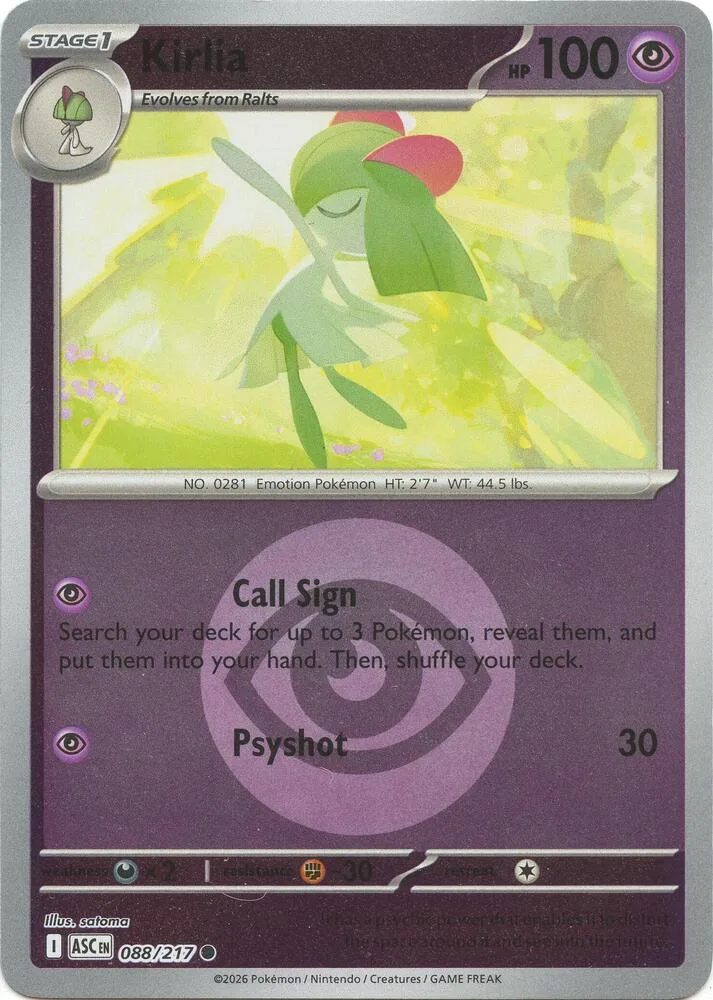 Kirlia (Energy Symbol Pattern) thumbnail