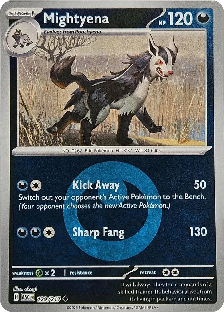 Mightyena (Energy Symbol Pattern) thumbnail