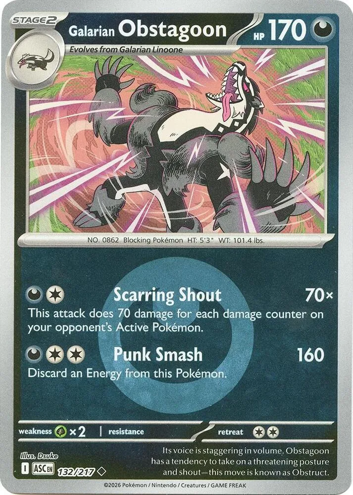 Galarian Obstagoon (Energy Symbol Pattern) thumbnail