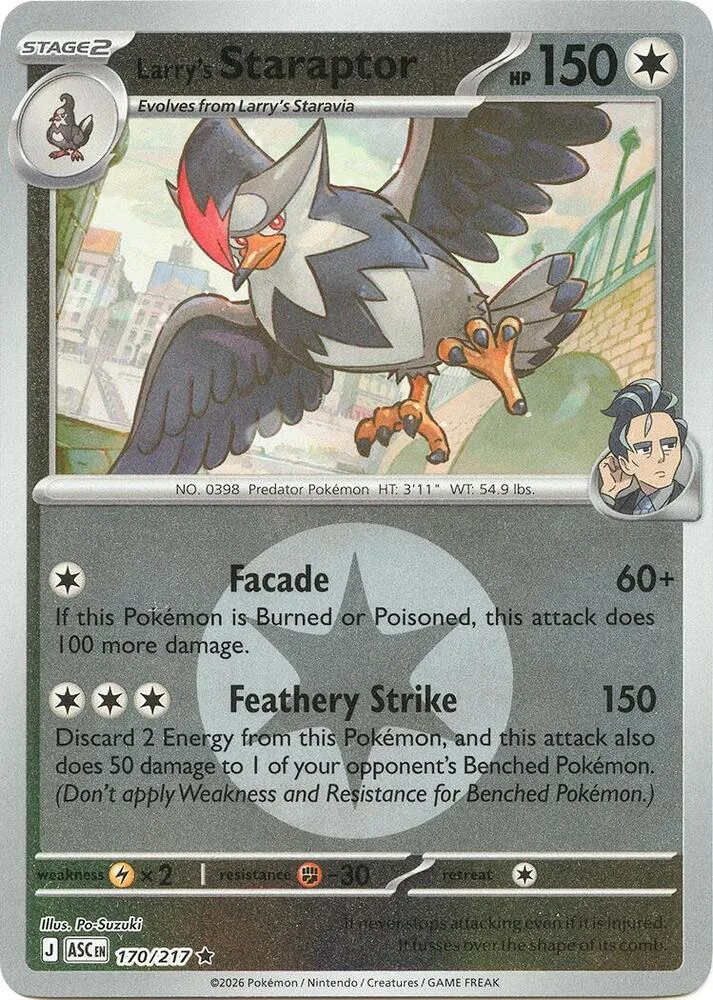 Larry's Staraptor (Energy Symbol Pattern) thumbnail