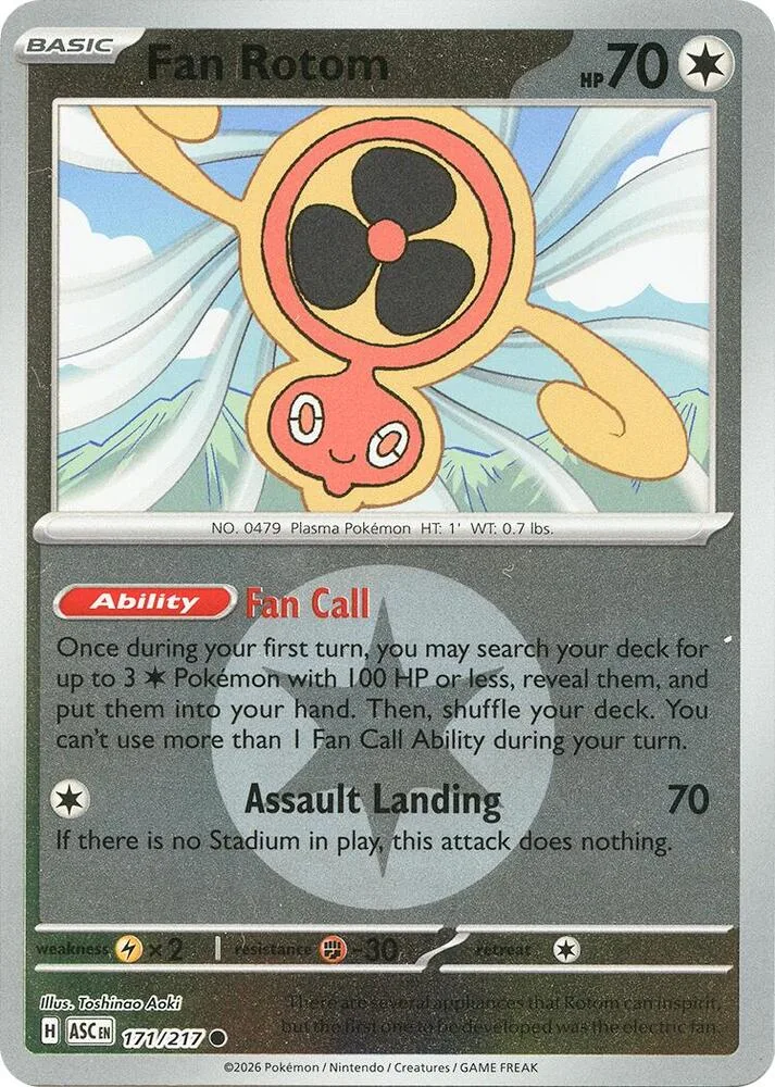 Fan Rotom (Energy Symbol Pattern) thumbnail