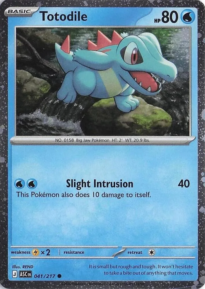 Totodile (Cosmos Holo) thumbnail