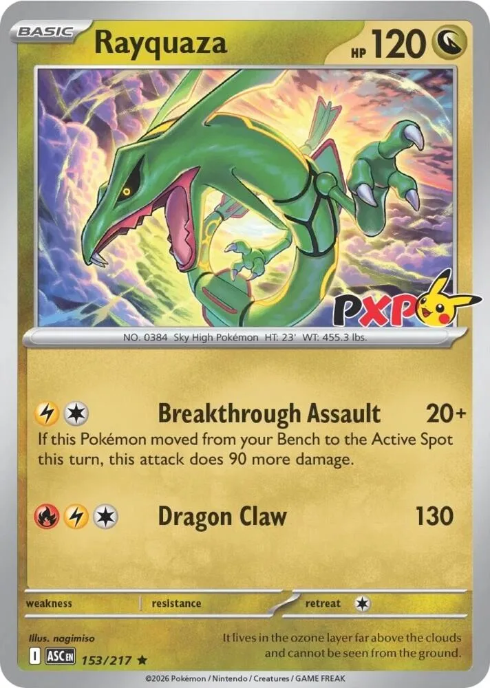 Rayquaza (Cosmos Holo) thumbnail