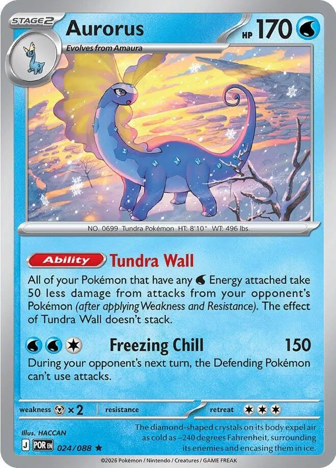 Aurorus card front