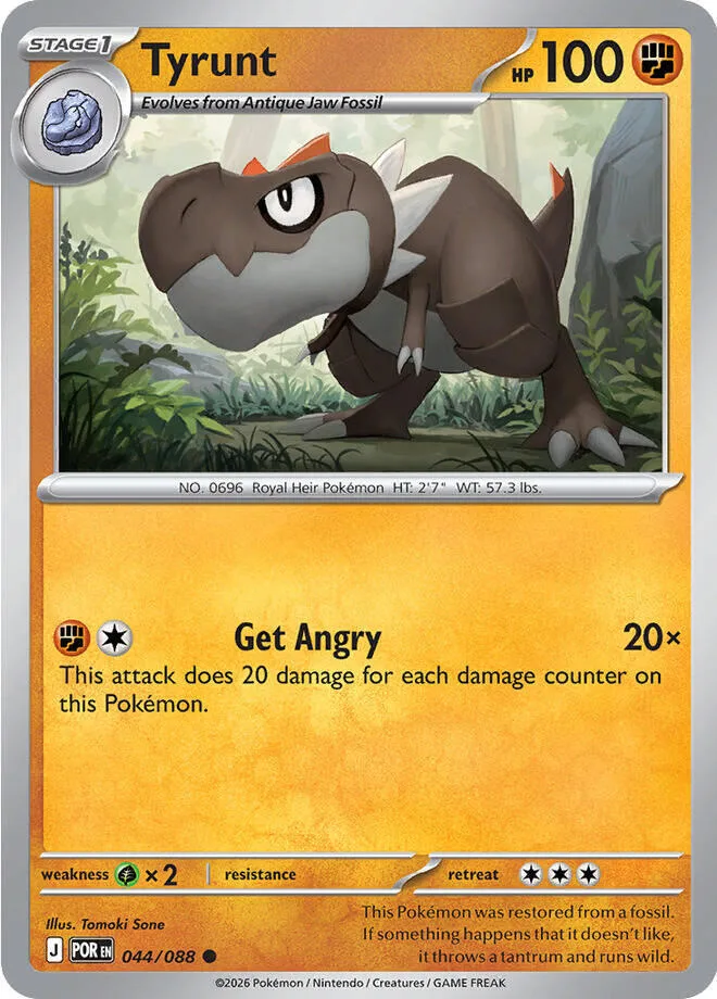 Tyrunt card front