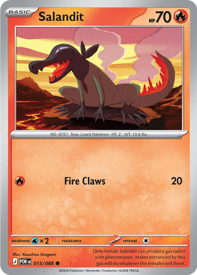 Salandit card front
