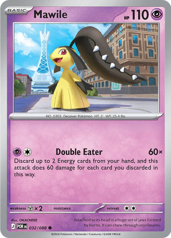 Mawile card front