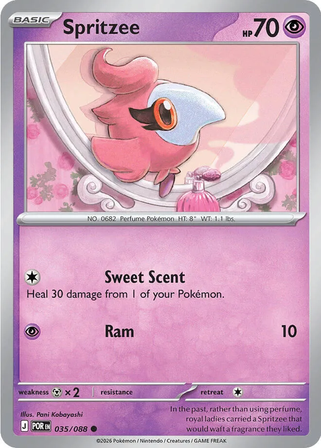 Spritzee card front