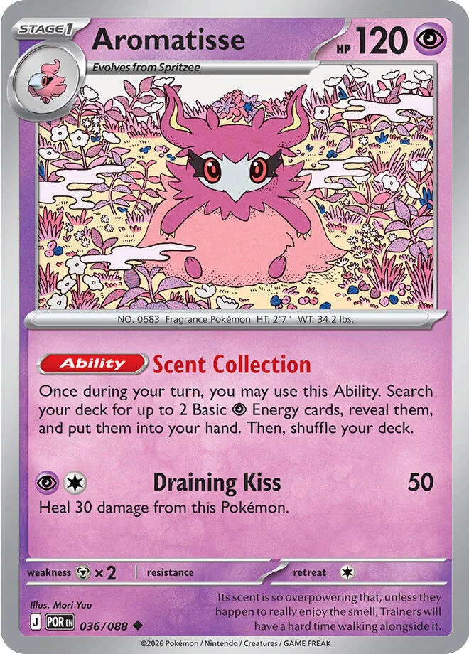 Aromatisse card front