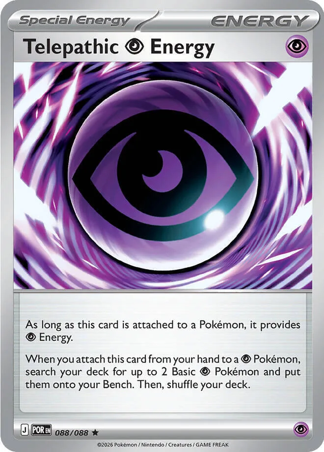 Telepathic Psychic Energy (Non-Holo) thumbnail