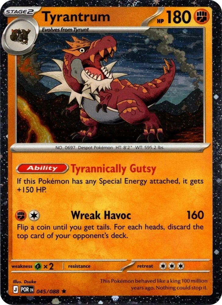 Tyrantrum (Cosmos Holo) thumbnail