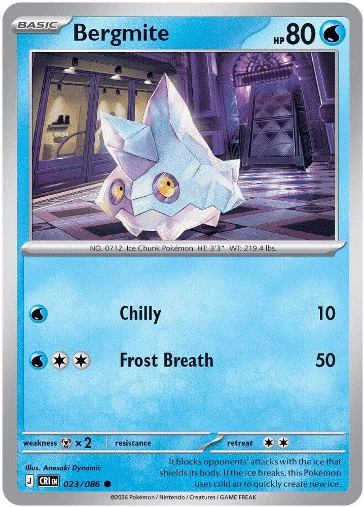 Bergmite card front