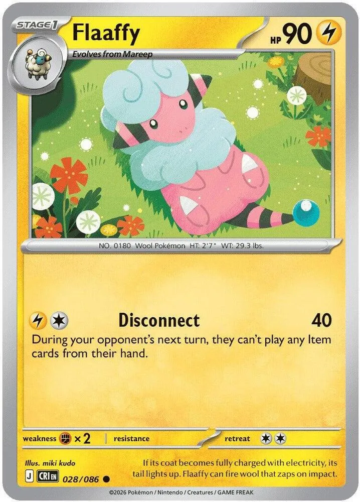 Flaaffy card front