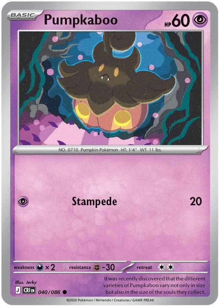 Pumpkaboo card front