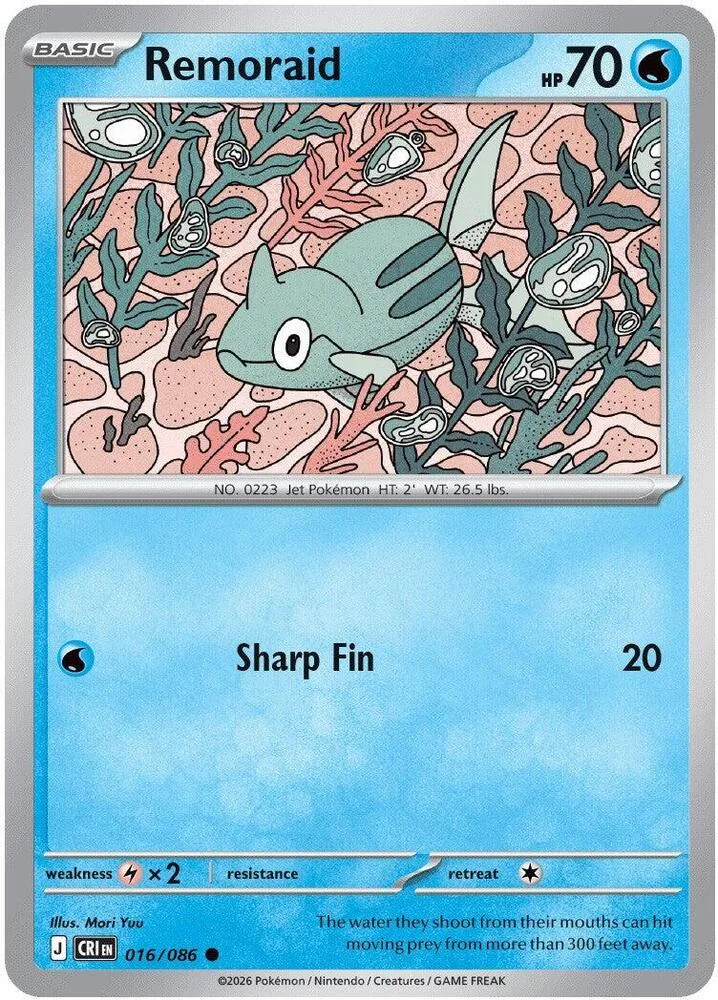 Remoraid card front