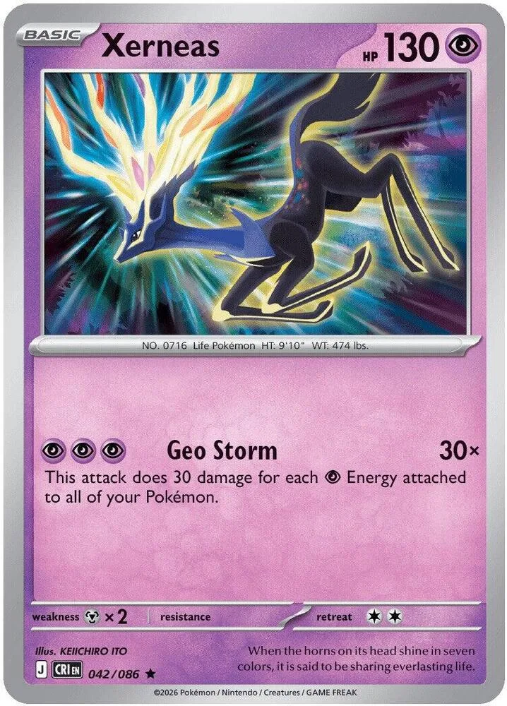 Xerneas card front