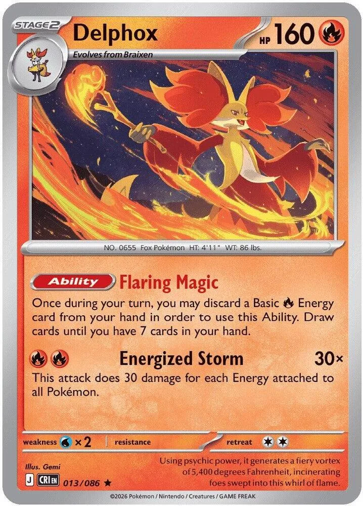 Delphox (Non-Holo) thumbnail