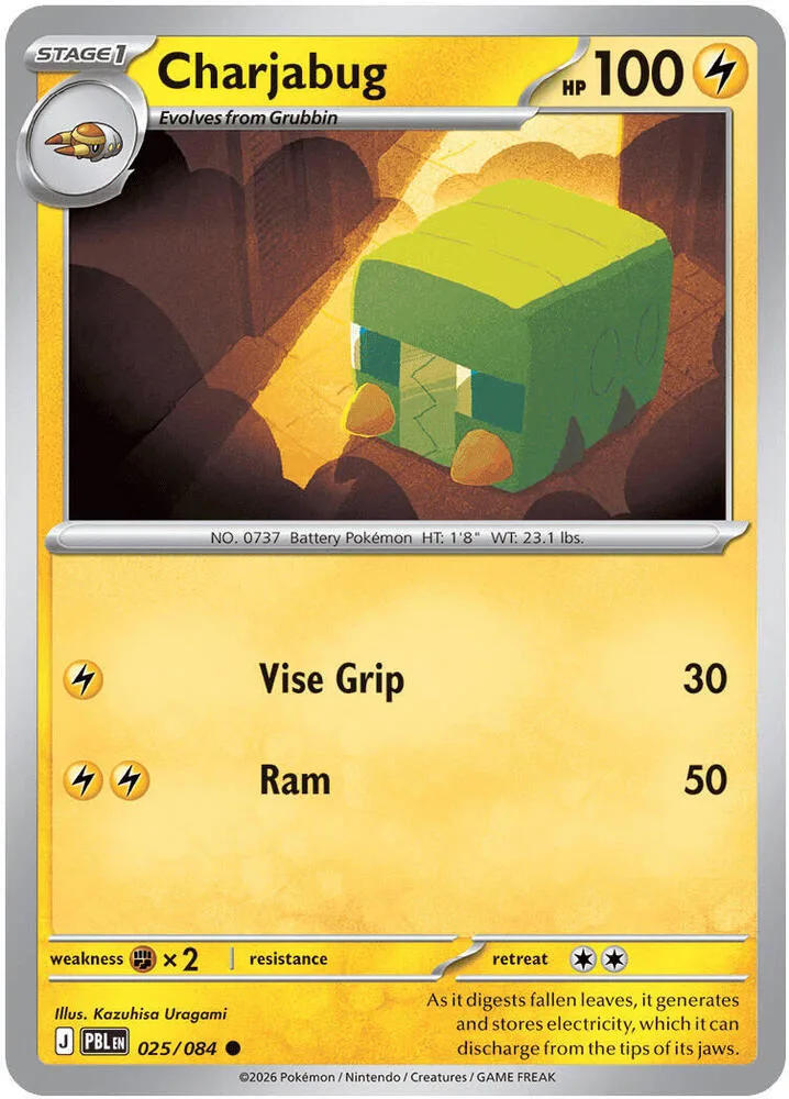 Charjabug card front