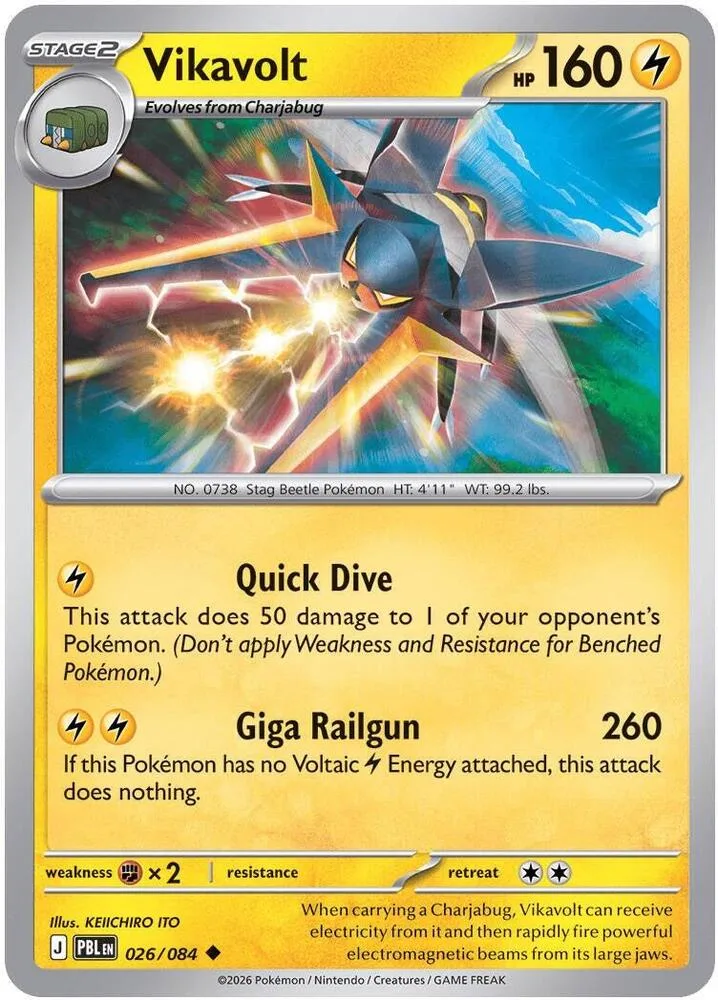 Vikavolt card front