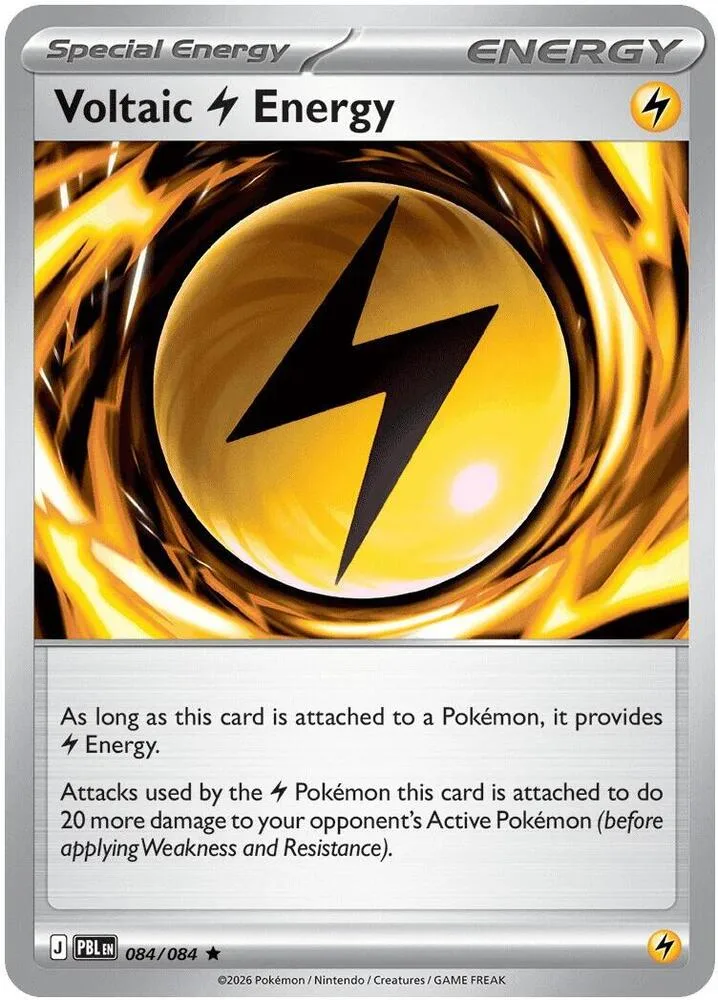 Voltaic Lightning Energy (Non-Holo) thumbnail