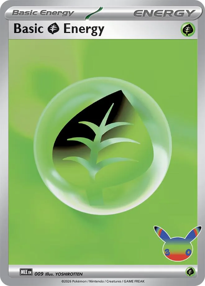 Basic Grass Energy (30th Celebration) card front