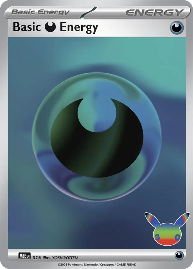 Basic Darkness Energy (30th Celebration) card front