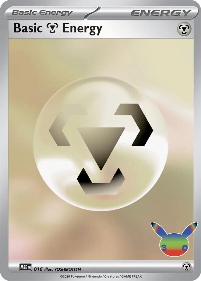 Basic Metal Energy (30th Celebration) card front