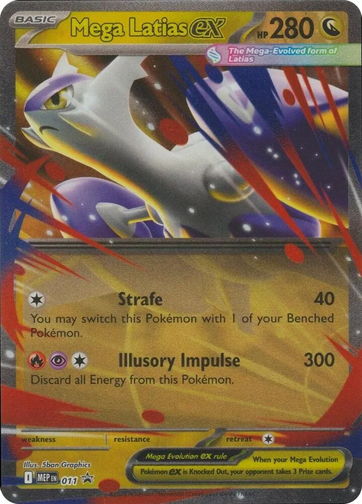 Mega Latias ex card front