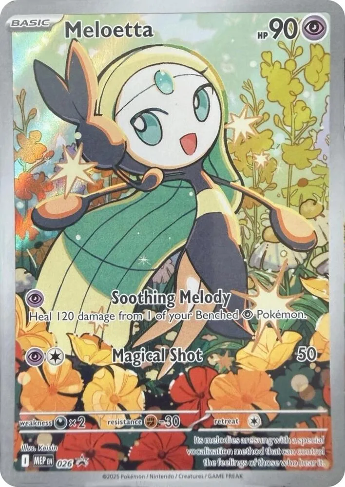 Meloetta card front