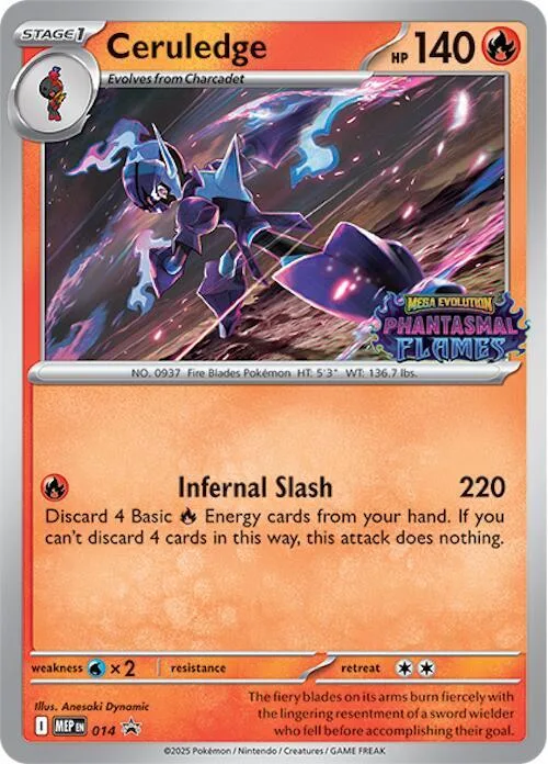 Ceruledge card front