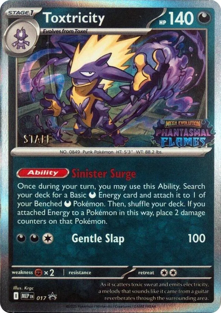 Toxtricity [Staff] card front