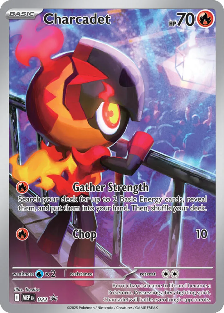 Charcadet card front