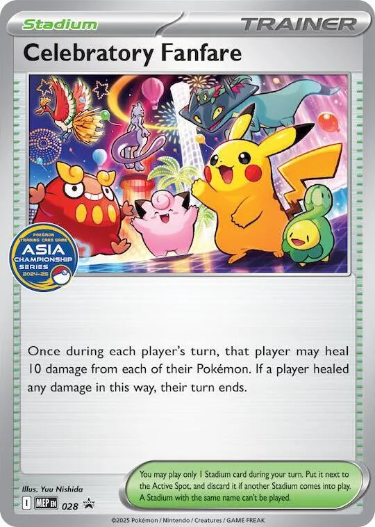 Celebratory Fanfare (Asia Championship Series 24-25) card front