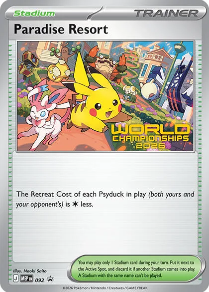 Paradise Resort (World Championships 2026) Normal card