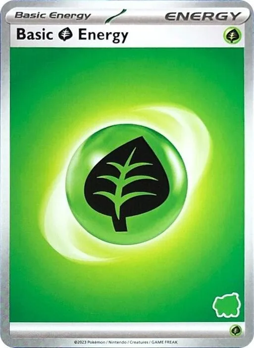 Basic Grass Energy card front