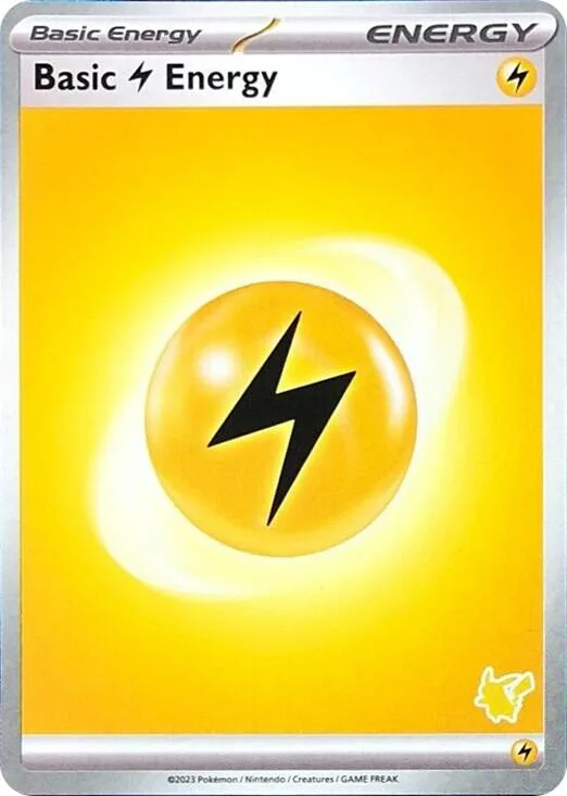Basic Lightning Energy card front