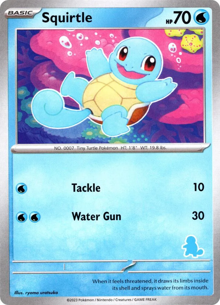 Squirtle card front