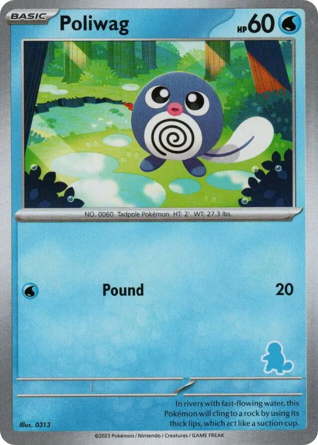 Poliwag card front