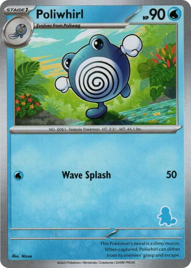 Poliwhirl card front