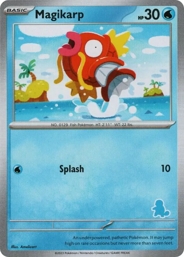 Magikarp card front