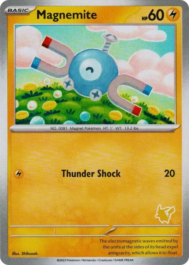 Magnemite card front