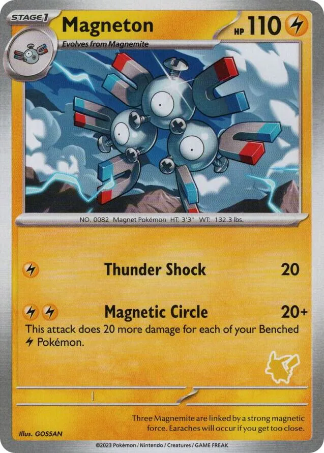 Magneton card front