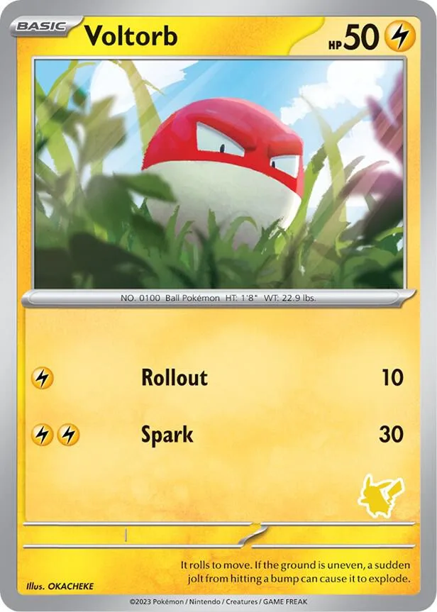 Voltorb card front