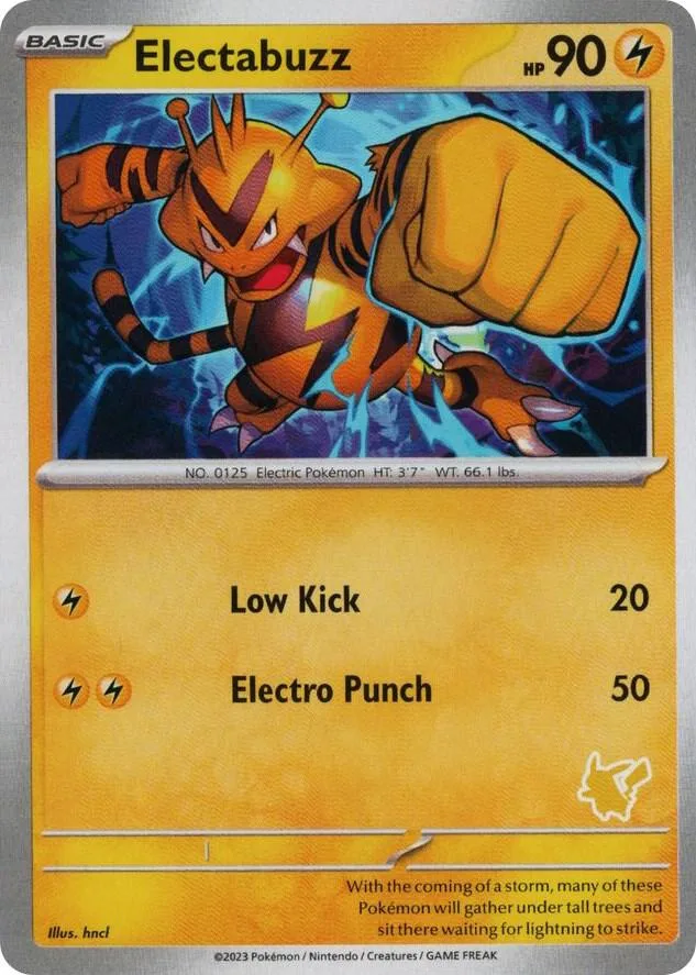 Electabuzz card front