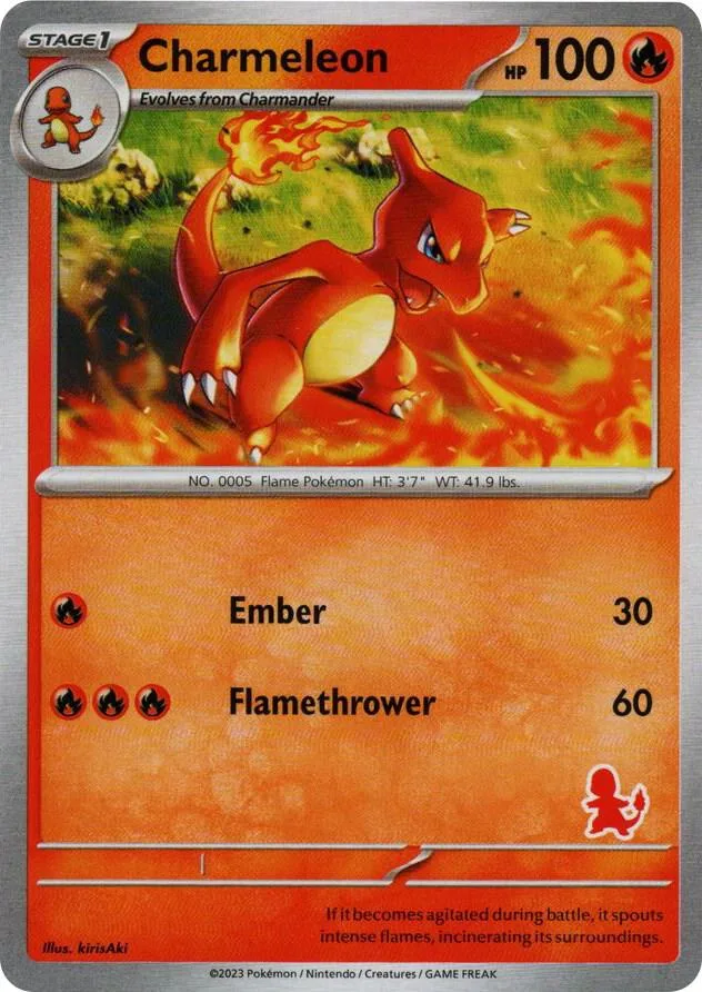 Charmeleon card front