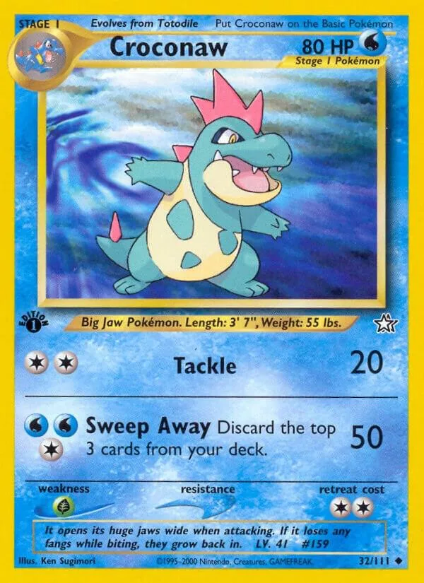 Croconaw card front