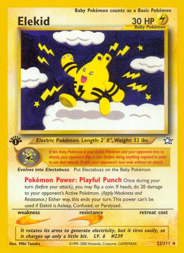 Elekid card front