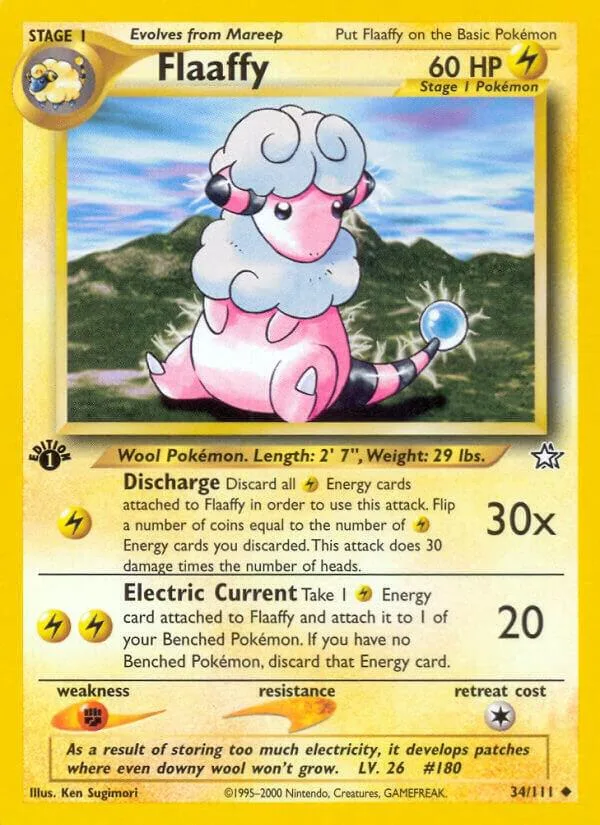Flaaffy card front
