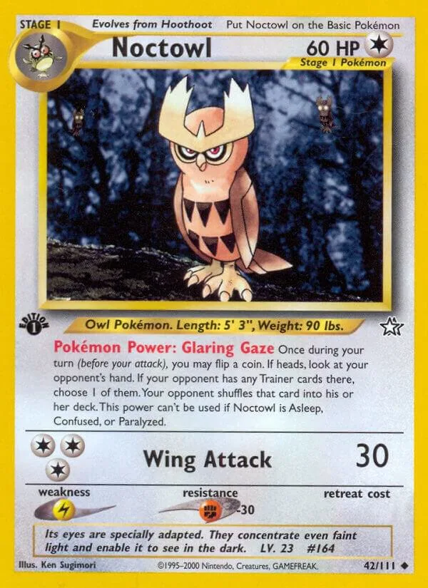 Noctowl card front