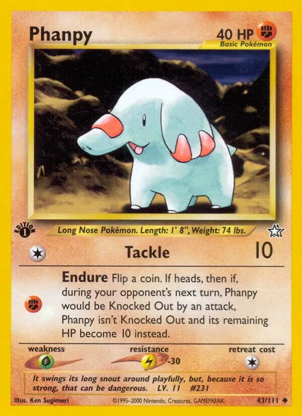 Phanpy card front